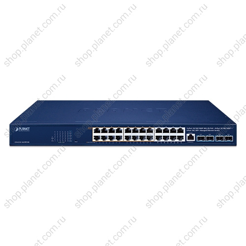 Коммутатор управляемый L2, PoE 16 портов RJ45 10/100/1000 Мб/с, 8 портов RJ45 10/100/1000 Мб/с, 4 порта SFP 10G фото 2 Коммутатор управляемый L2, PoE 16 портов RJ45 10/100/1000 Мб/с, 8 портов RJ45 10/100/1000 Мб/с, 4 порта SFP 10G GS-4210-16UP8T4X фото 2