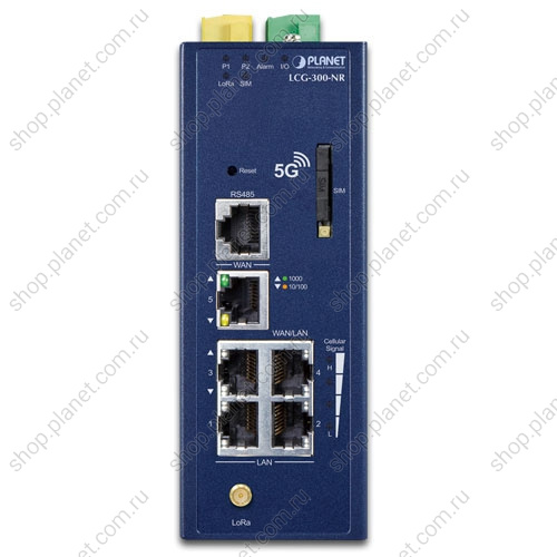 Шлюз LoRaWAN IoT промышленный 5G 1 SIM , 5 портов RJ45 10/100/1000 Мб/с фото 2 Шлюз LoRaWAN IoT промышленный 5G 1 SIM , 5 портов RJ45 10/100/1000 Мб/с фото 2
