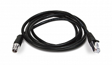 Кабель соединительный 8-ми контактный с разъёмами M12(вилка) - RJ-45 (вилка), 2метра CB-M12X8MRJ-200
