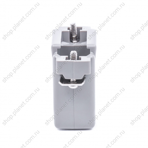 Корпус разъема D-SUB  15 контактов, серый DP-15C фото 4