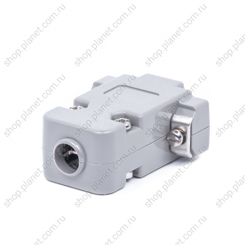 Корпус разъема D-SUB   9 контактов, серый DP-9C-G фото 4