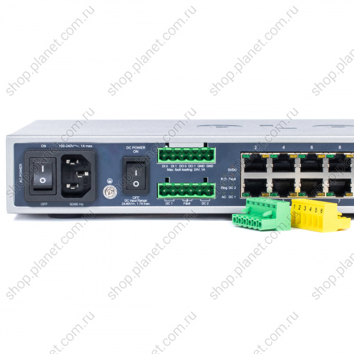 Коммутатор промышленный управляемый L3, 20 портов RJ45 10/100/1000 Мб/с,4 комбо порта SFP/ RJ45 100/1000 Мб/с,4 порта SFP + 10G фото 3 Коммутатор промышленный управляемый L3, 20 портов RJ45 10/100/1000 Мб/с,4 комбо порта SFP/ RJ45 100/1000 Мб/с,4 порта SFP + 10G IGS-6325-20T4C4X фото 3