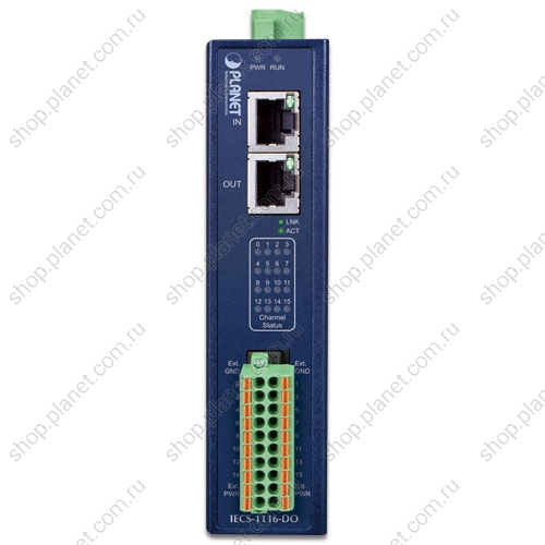 Модуль EtherCAT Slave промышленный, изолированный 16 канальный цифровой выход фото 3 Модуль EtherCAT Slave промышленный, изолированный 16 канальный цифровой выход IECS-1116-DO фото 3