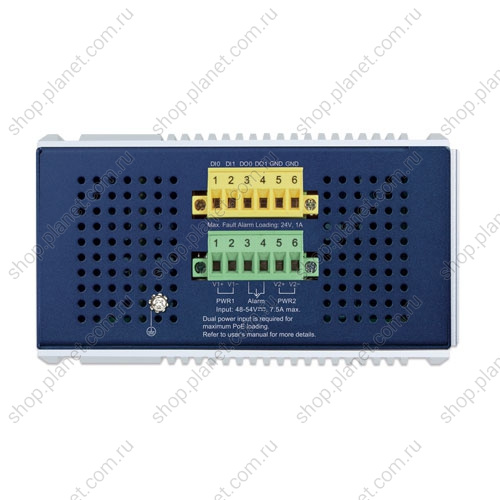 Коммутатор промышленный управляемый L2+/L4, PoE+ 16 портов RJ45 10/100/1000 Мб/с, 2 порта RJ45 10/100/100 Мб/с, 2 порта SFP 100/1000 Мб/с, крепление на DIN-рейку или на стену фото 3 Коммутатор промышленный управляемый L2+/L4, PoE+ 16 портов RJ45 10/100/1000 Мб/с, 2 порта RJ45 10/100/100 Мб/с, 2 порта SFP 100/1000 Мб/с, крепление на DIN-рейку или на стену IGS-4215-16P2T2S фото 3