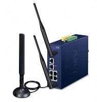 Шлюз LoRaWAN IoT промышленный WiFi, 5 портов  RJ45 10/100/1000 Мб/с   LCG-300W-EU