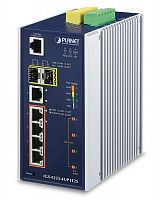 IGS-5225-4UP1T2S Коммутатор промышленный управляемый L2+, PoE++ 4 порта 10/100/1000 Мб/с, 1 порт RJ45 10/100/1000, 2 порта SFP 1000/2.5G, крепление на DIN-рейку или на стену