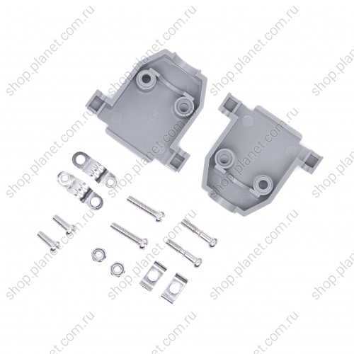 Корпус разъема D-SUB  15 контактов, серый DP-15C фото 5