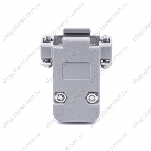 Корпус разъема D-SUB   9 контактов, серый DP-9C-G фото 3