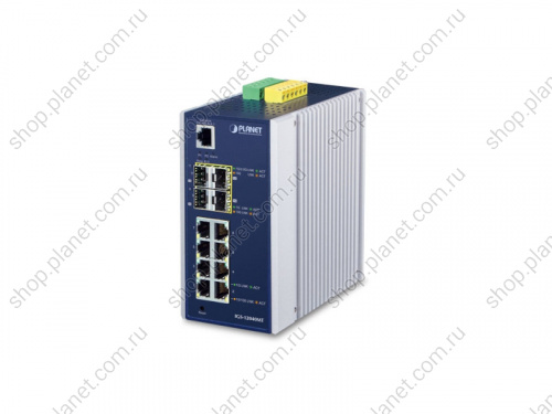 Коммутатор промышленный управляемый L2+, 8 портов RJ45 10/100/1000 Мб/с, 2порта SFP 100/1000 Мб/с, 2 порта SFP 100/1000/2.5G фото 8 Коммутатор промышленный управляемый L2+, 8 портов RJ45 10/100/1000 Мб/с, 2порта SFP 100/1000 Мб/с, 2 порта SFP 100/1000/2.5G IGS-12040MT фото 8