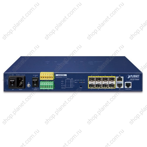Коммутатор Metro Ethernet управляемый L2+, 6 портов SFP 100/1000 Мб/с, 2 порта SFP 1000/2.5G, 2 порта RJ-45 10/100/1000 Мб/с фото 2 MGSD-10080F Коммутатор Metro Ethernet управляемый L2+, 6 портов SFP 100/1000 Мб/с, 2 порта SFP 1000/2.5G, 2 порта RJ-45 10/100/1000 Мб/с фото 2