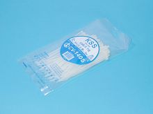 Стяжка 140x2,5мм, белая, упак. 100 шт. CV-140S