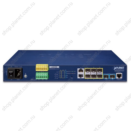 Коммутатор управляемый L3, 2 порта SFP 100/1000 Мб/с, 2 порта RJ45 100/1000 Мб/с, 4 порта SFP 100/1000/2.5G, 2 порта SFP+ 1000/2.5G/10G фото 2 MGS-6320-2T6S2X Коммутатор управляемый L3, 2 порта SFP 100/1000 Мб/с, 2 порта RJ45 100/1000 Мб/с, 4 порта SFP 100/1000/2.5G, 2 порта SFP+ 1000/2.5G/10G фото 2