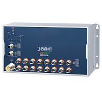 ITS-6326-16P-WV Коммутатор промышленный PoE управляемый L3, 16 портов M12 10/100/1000 Мб/с, 10G 2 порта M12 