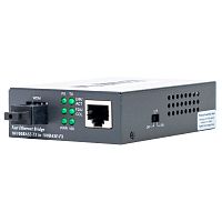 Медиаконвертер с SC портом 100 Мб/с, TX 1550, RX 1310, WDM, 20 км, одномод, RJ-45 10/100 Мб/с FT-806B20