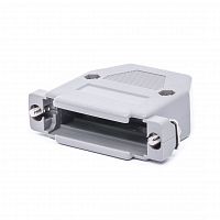 Корпус разъема D-SUB  25 контактов, серый DP-25C-G