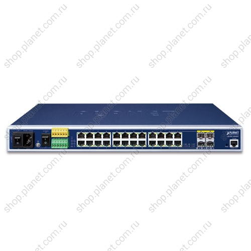 Коммутатор промышленный управляемый L2+, 24 порта RJ45 10/100/1000 Мб/с, 4 порта SFP 100/1000 Мб/с фото 3 Коммутатор промышленный управляемый L2+, 24 порта RJ45 10/100/1000 Мб/с, 4 порта SFP 100/1000 Мб/с IGSW-24040T фото 3