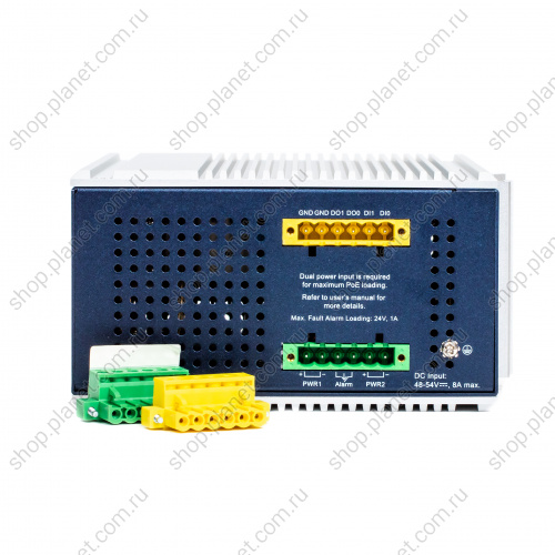 Коммутатор промышленный управляемый L3, PoE++ 8 портов RJ45 10/100/1000 Мб/с, 2 порта SFP 2.5G, 4 порта SFP+ 10G, крепление на DIN-рейку или на стену фото 7 Коммутатор промышленный управляемый L3, PoE++ 8 портов RJ45 10/100/1000 Мб/с, 2 порта SFP 2.5G, 4 порта SFP+ 10G, крепление на DIN-рейку или на стену IGS-6329-8UP2S4X фото 7