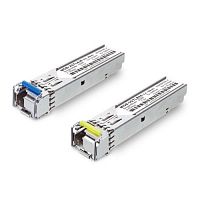 SFP модуль оптический LC 2.5 Гб/с, TX 1550 нм, RX 1310 нм, 20 км, одномодовый MGB-2GLB20