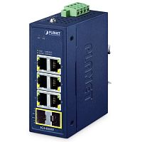 IGS-820TF Коммутатор промышленный 6 портов RJ45 10/100/1000 Мб/с, 2 порта SFP 100/1000 Мб/с
