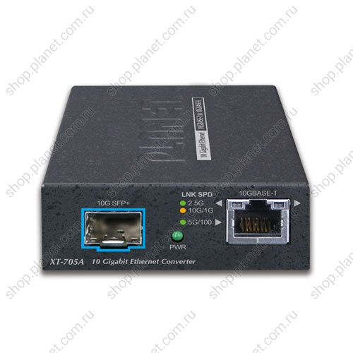 Медиаконвертер с SFP+ портом 10G, RJ-45 100/1000/2.5G/5G/10G фото 2 Медиаконвертер с SFP+ портом 10G, RJ-45 100/1000/2.5G/5G/10G XT-705A фото 2