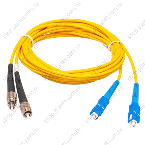 FC-SC патч-корд одномодовый 2м (Duplex) FPK-FC-SC-sm-dp-2