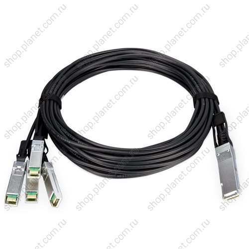 Кабель стекирования QSFP28 100G, 4 SFP28 25G, 3 метра Кабель стекирования QSFP28 100G, 4 SFP28 25G, 3 метра CB-QSFP4X25G-3M