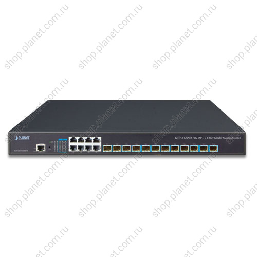 Коммутатор управляемый L3, 12 портов SFP+ 10G, 8 портов RJ45 10/100/1000 Мб/с фото 3 XGS-6350-12X8TR Коммутатор управляемый L3, 12 портов SFP+ 10G, 8 портов RJ45 10/100/1000 Мб/с фото 3