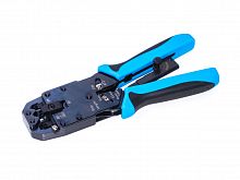 Инструмент для обжима разъемов RJ-10,11,12,45 c храповым механизмом HT-2008AR