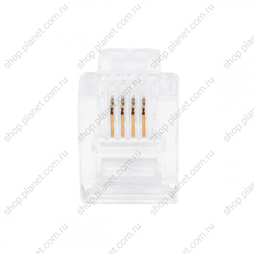 Вилка RJ-11,  6P4C TP-6P4C фото 3