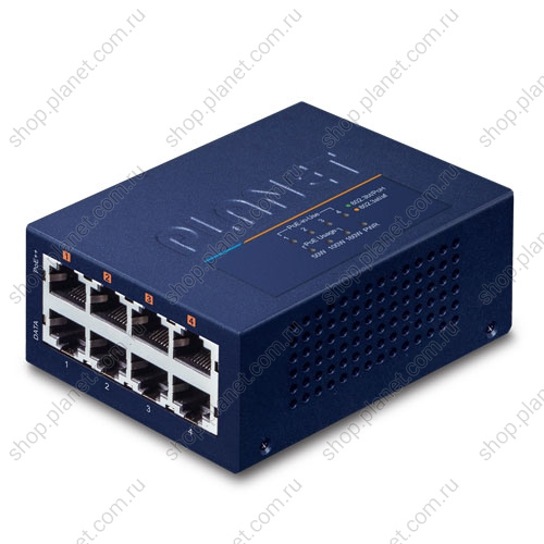 Инжектор питания PoE++ Ultra 4 порта RJ45 10/100/1000/2.5G/5G Инжектор питания PoE++ Ultra 4 порта RJ45 10/100/1000/2.5G/5G UPOE-400