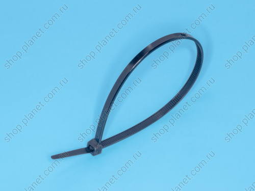 Стяжка 250x4,8мм, черная, упак. 100 шт. CV-250-B фото 4