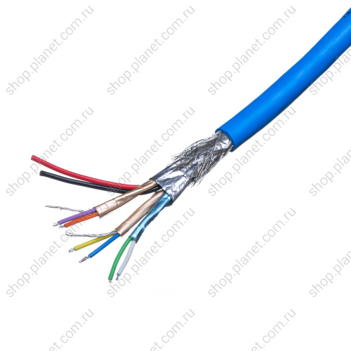 Кабель USB3.0 8 проводов, синий USB3.0-8C