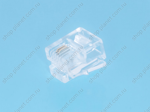 Вилка RJ-11,  6P2C TP-6P2C фото 4