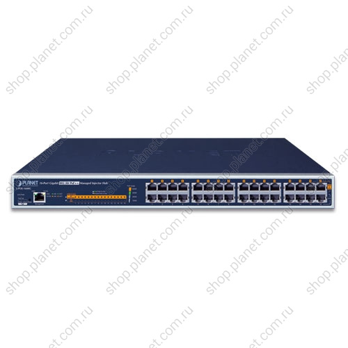 Инжектор питания PoE++ управляемый, 16 портов RJ45 10/100/1000 Мб/с фото 3 Инжектор питания PoE++ управляемый, 16 портов RJ45 10/100/1000 Мб/с UPOE-1600G фото 3