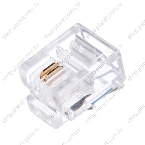 Вилка RJ-11,  6P2C TP-6P2C