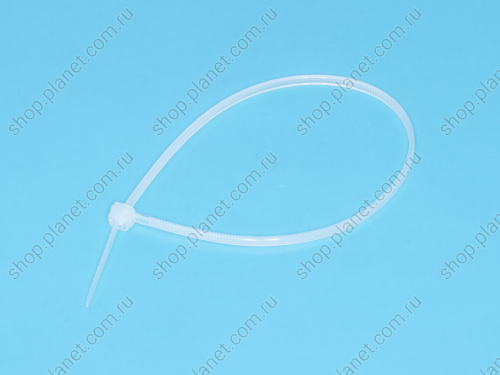 Стяжка 200х2,5мм, белая, упак. 100 шт. CV-200M фото 4